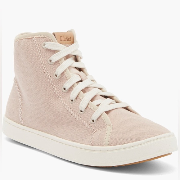 OluKai Pink Hightop Sneaker NIB - Picture 1 of 12